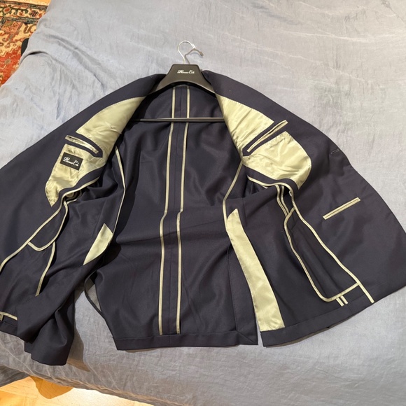 Paul Stuart navy blazer in 40 Extra tall / long - Picture 5 of 7